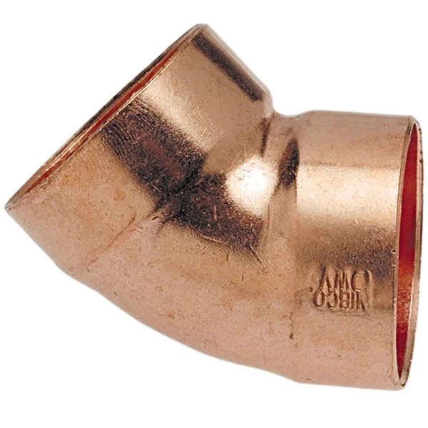 NIBCO 906-2 Dwv 45 Street Elbow 1-1/2 Inch 5 Psi | AC8FJQ 39R524