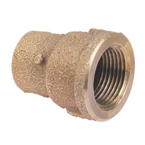 NIBCO B024250 Adapter, 1/4 x 1/2 Inch Size, Bronze | BU4PXH