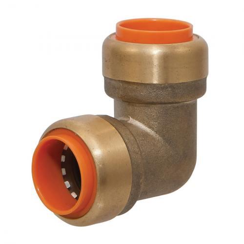 NIBCO B055750PW Elbow, 1 Inch Size, Brass | BU4TRD