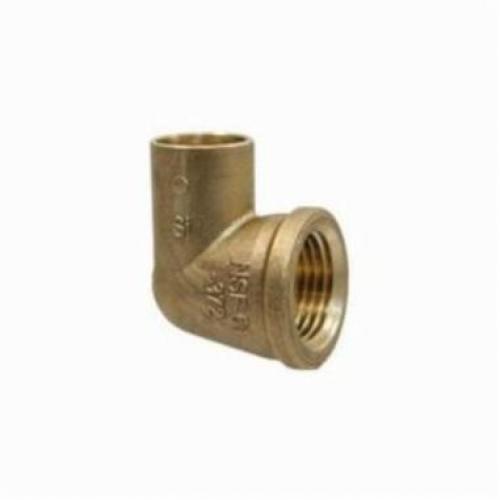 NIBCO B06430L Elbow, 3/4 x 1/2 Inch Size, Bronze, 90 Degree | BU4TRK