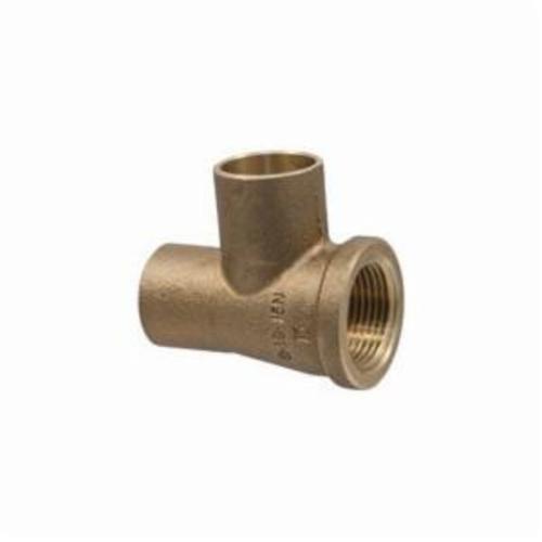 NIBCO B16050L Tee, 1 x 1/2 Inch Size, Bronze | BU4TVZ
