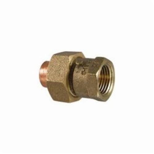 NIBCO B25860L Union, 1/2 Inch Size, C x FNPT End Style, Bronze | BU4TWB