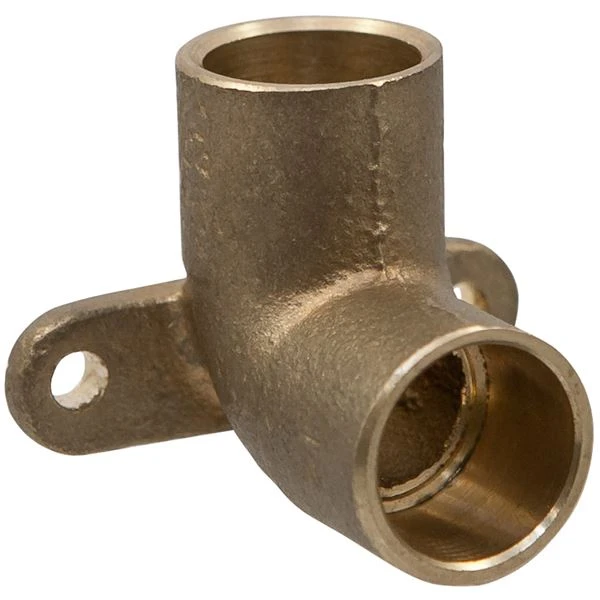 NIBCO BF7355L Drop Elbow, 1/2 Inch Size, Bronze | BU4TYN