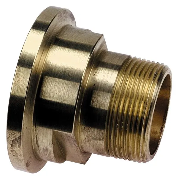 End Connector, 3 Inch Size, Mnpt, Brass