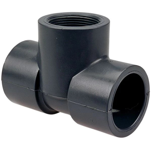 NIBCO CA10155 Tee, 1/2 Inch Size, Female Socket x FNPT End Style | BU4NGB