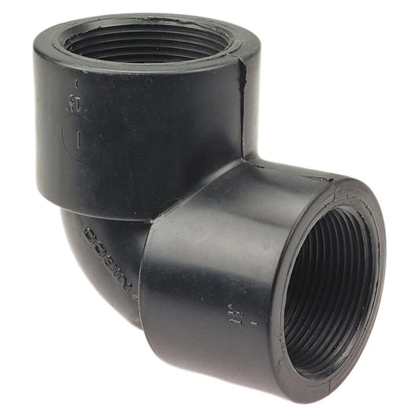 NIBCO CC02700 Elbow, 4 Inch Size, Polypropylene | BU4VRJ