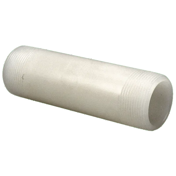 NIBCO CE03875 Pipe Nipple, 1 Inch Size, MNPT End Style, 3 Inch Length, PVDF | BZ8CFJ