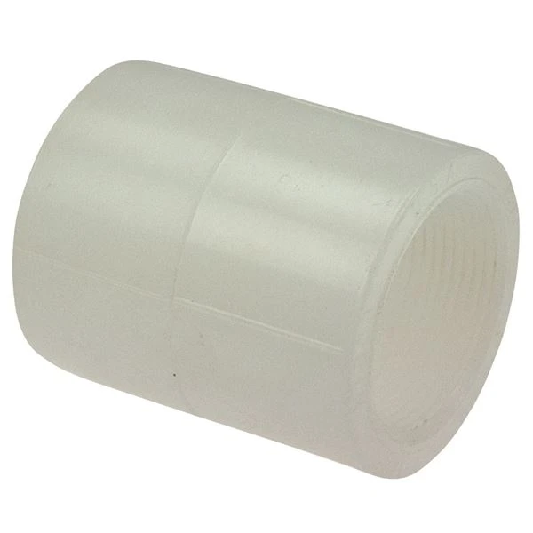 NIBCO CN00650 Pipe Coupling, 1-1/2 Inch Size, Socket x FNPT End Style, Polypropylene | BU4WCJ