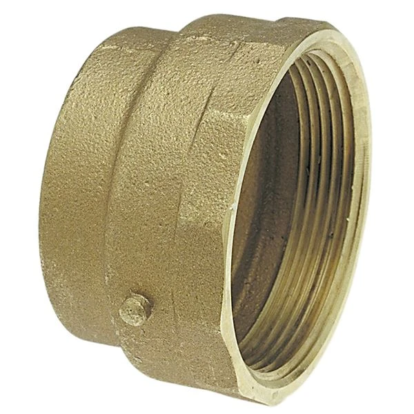 NIBCO E025100 DWV Adapter, 4 Inch Size, Bronze | BU4QDK