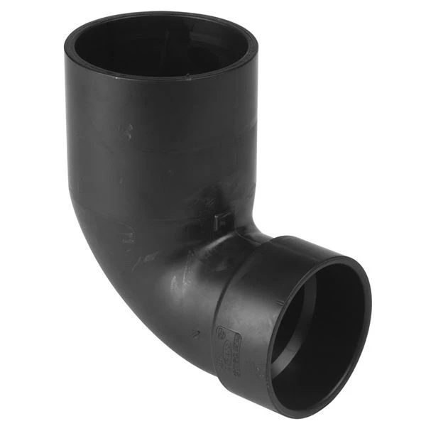 NIBCO I058250 DWV Reducing Closet Elbow With Cap, 4 x 3 Inch Size, Spigot x Hub End Style, ABS | BU4PCL