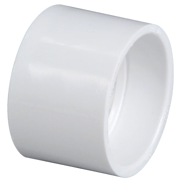 NIBCO K010000 DWV Reducing Coupling, 4 x 3 Inch Size, Hub End Style, PVC | BU4NKT