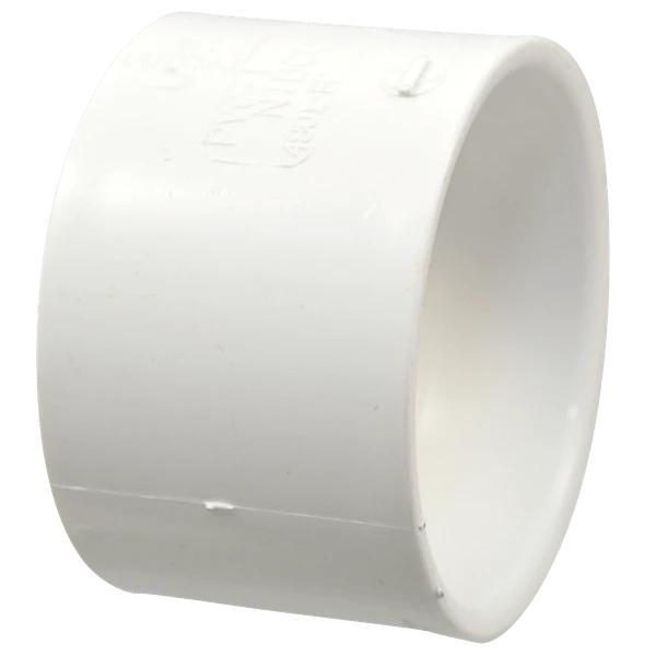 NIBCO K010900 DWV Repair Coupling, 3 Inch Size, Hub End Style, PVC | BU4NLJ
