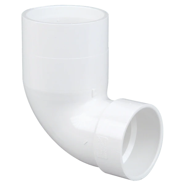 NIBCO K058250 DWV Reducing Closet Street Bend, 4 x 3 Inch Size, Spigot x Hub End Style, PVC | BU4NNZ