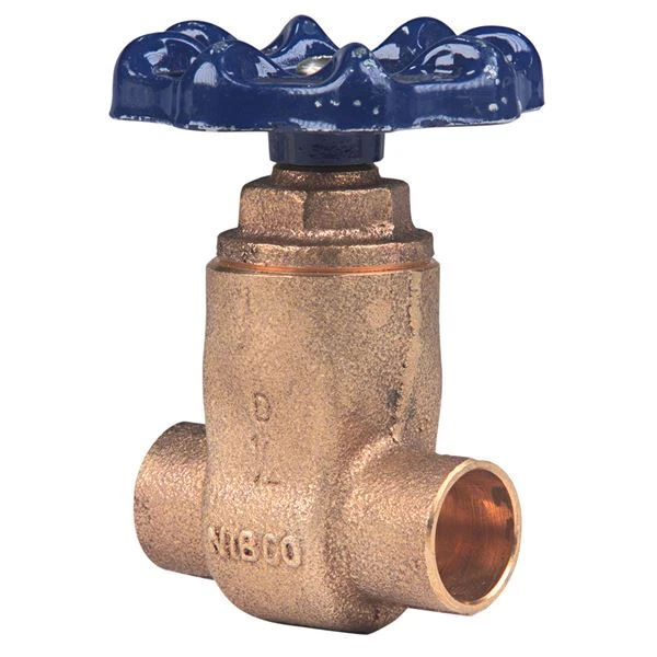 NIBCO N31B00A Compact Gate Valve, 1 Inch Valve Size, Solder, Cast Brass Body | BZ2LMF