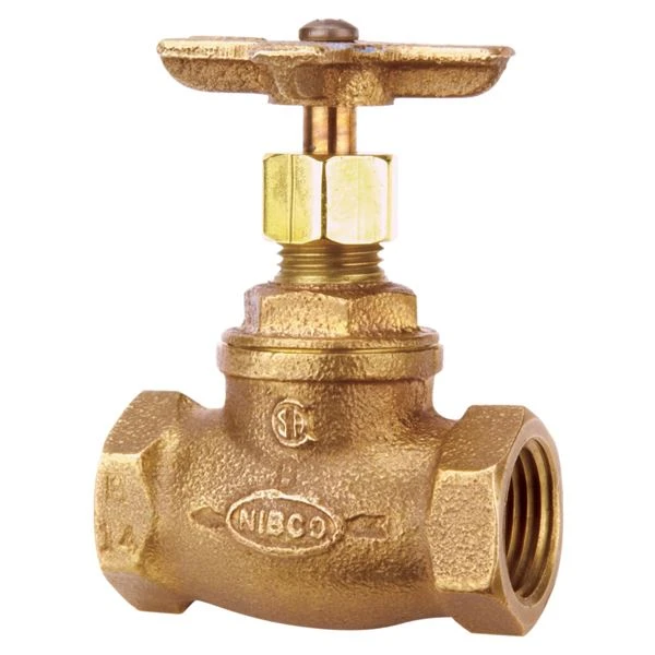 NIBCO N41BD0C Compact Gate Valve, 1-1/2 Inch Valve Size, Threaded, Bronze Body | BZ2LMU