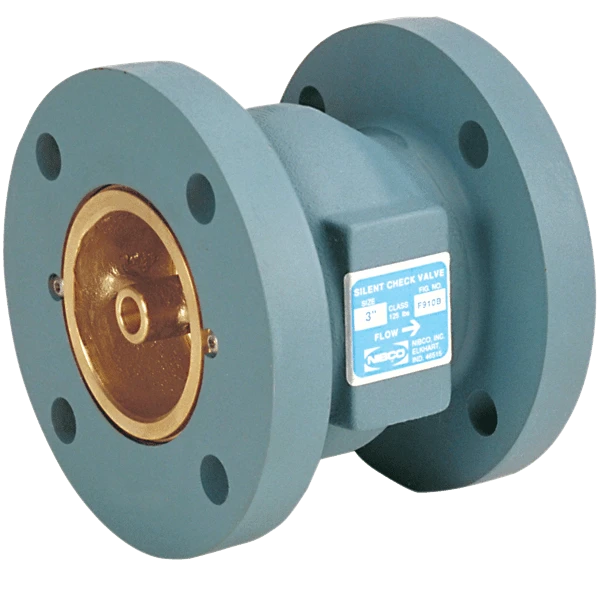 NIBCO NHEM00N Globe Style Silent Check Valve, 12 Inch Valve Size, Flanged, Cast Iron Body | BZ7KGF