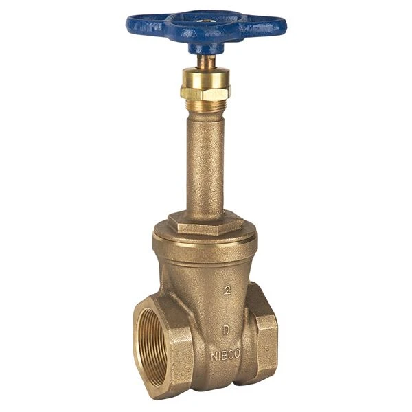 NIBCO NL1C00D Gate Valve, 2 Inch Valve Size, Thread, Bronze Body | CA8NZY