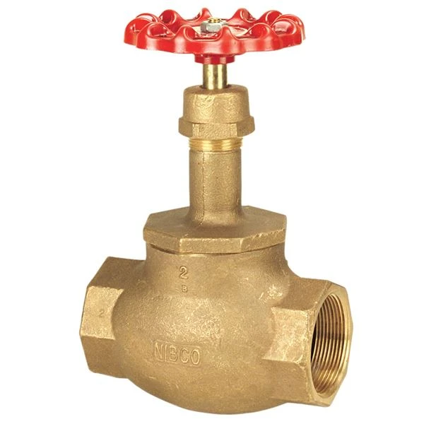NIBCO NL2L01D Globe Valve, 2 Inch Size, Threaded End Style, Bronze Body | BZ9DEZ