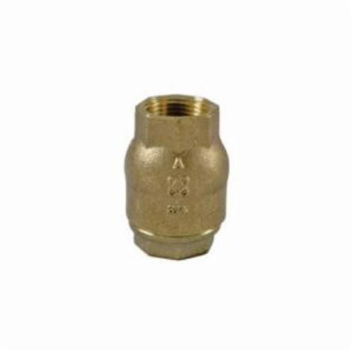 NIBCO NL931X8 Lift In-Line Check Valve, 3/4 Inch Valve Size, FNPT, Bronze Body | CB8XHT