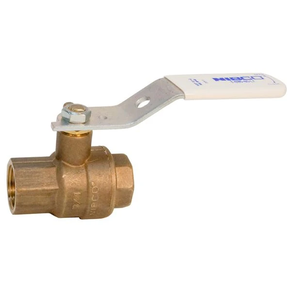 NIBCO NL99014 Ball Valve Silicon Bronze 1/4 Inch 2-Way | AH4CYV 34CY68