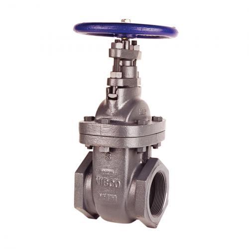 NIBCO NLACS0F Gate Valve With Square Operating Nut, 3 Inch Valve Size, Threaded, Cast Iron Body | CA2GVV