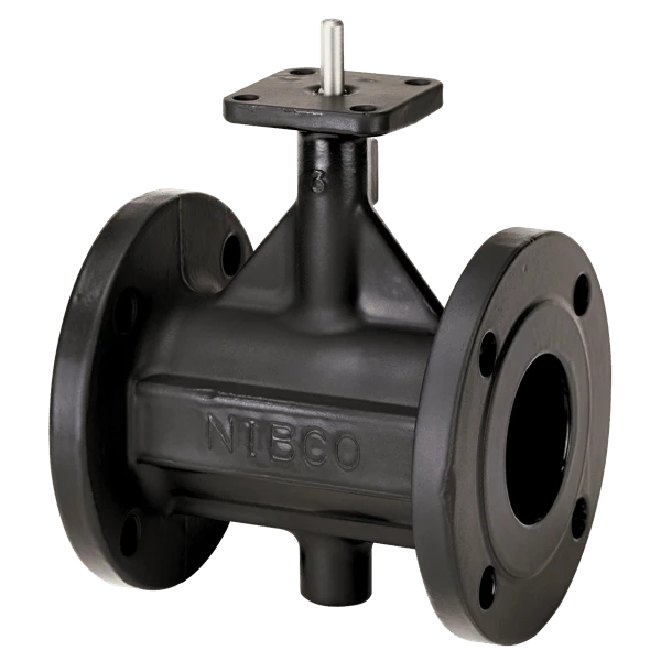NIBCO NLFT55M Raised Face Butterfly Valve, 10 Inch Valve Size, Flanged End Style, Ductile Iron | CC6BUH