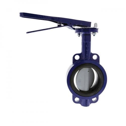 NIBCO NLJ384D Wafer Style Butterfly Valve, 2 Inch Valve Size, 125 lb, Cast Iron | CB3NLU