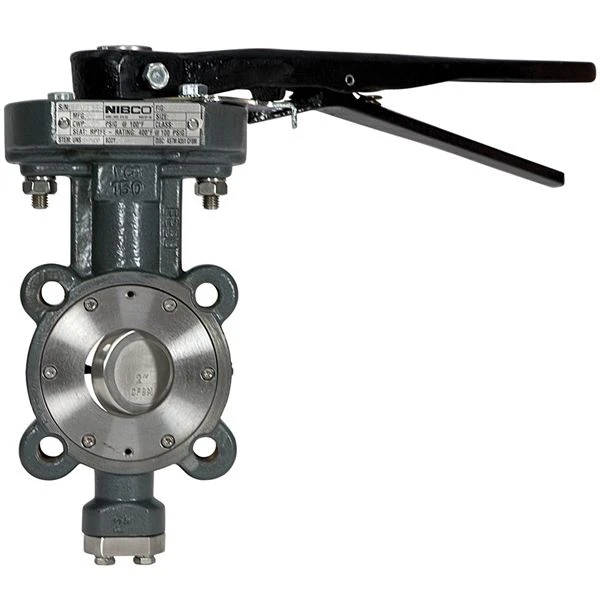 NIBCO NLL000U Dual offset Butterfly Valve With ISO Actuation Mounting, 16 Inch Valve Size, Carbon Steel | BZ4KVK