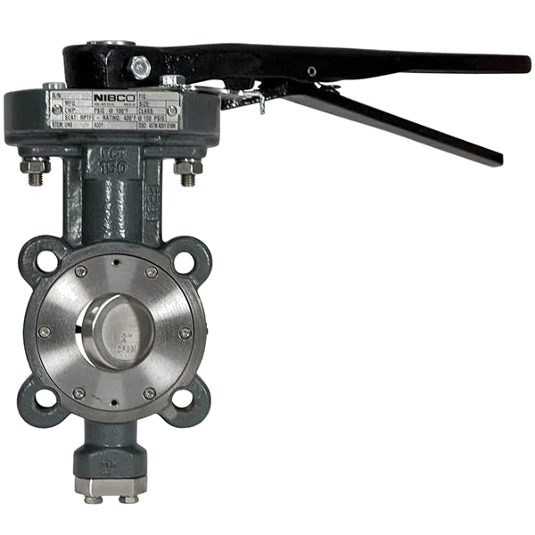 NIBCO NLL203D Butterfly Valve With ISO Actuation Mounting, 2 Inch Valve Size, Carbon Steel | CB2WFL
