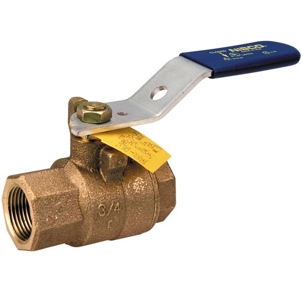 NIBCO T58570UL 1/2 Bronze Ball Valve Inline Fnpt 1/2 In | AD4CTM 41E357