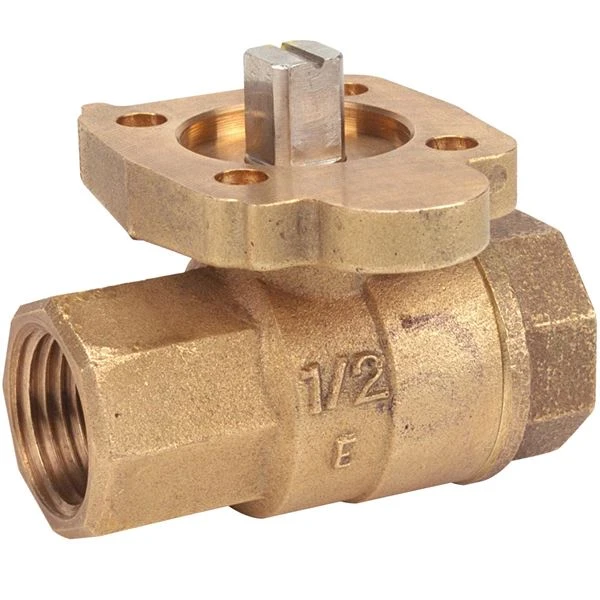 NIBCO WL95A0D Ball Valve, 2 Piece, 2 Inch Valve Size, FNPT End Style, Bronze Body | CB4PQT