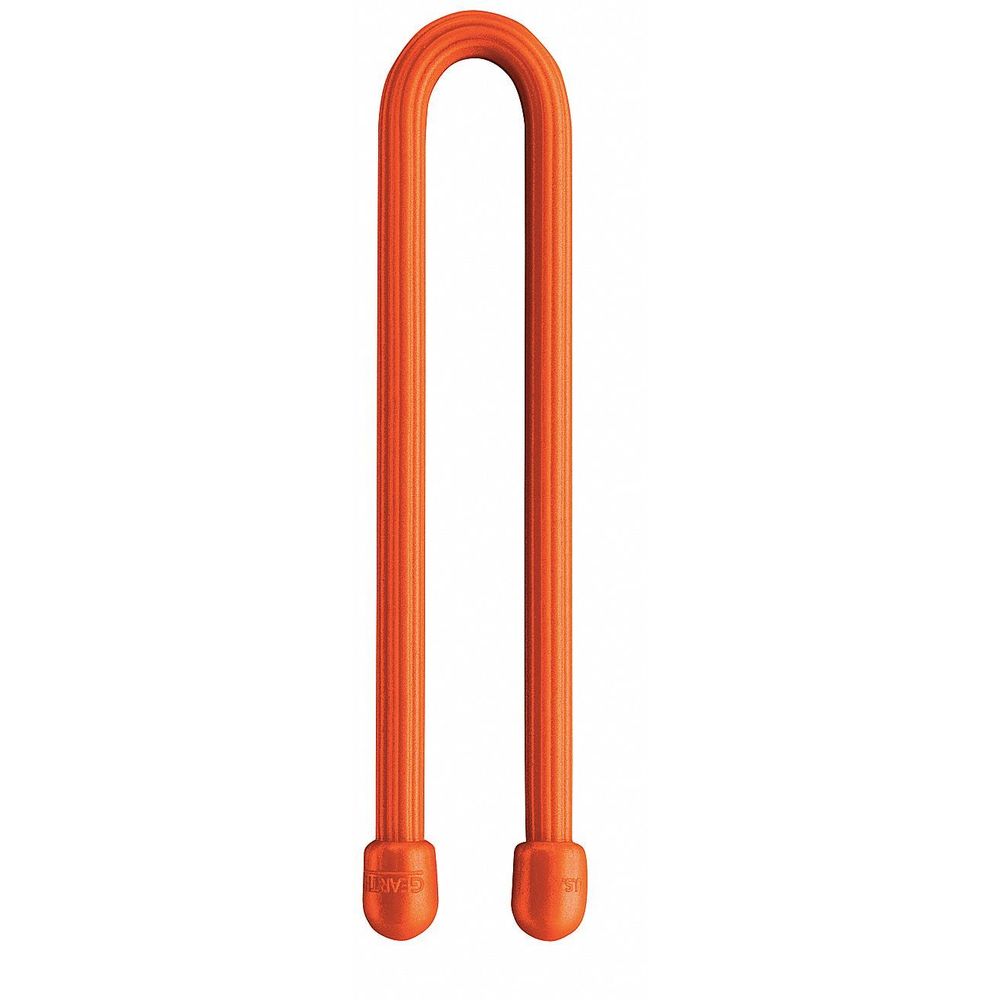 6 Inch L Gear Tie, Orange