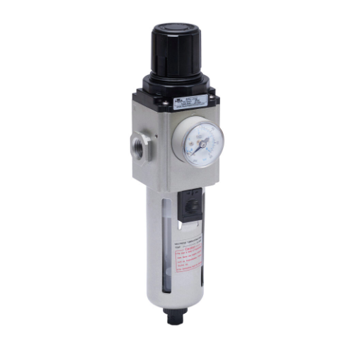 NITRA AFR2-2232 Pneumatic Filter-Regulator, 1/4 Inch Female Npt Inlet, 1/4 Inch Female Npt Outlet | CV7XFC