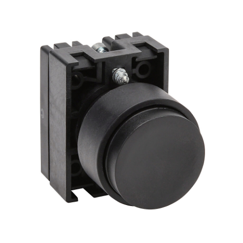 Pneumatic Pushbutton, IP65, 22mm, Momentary, Operator Only, Plastic Base, Plastic Bezel
