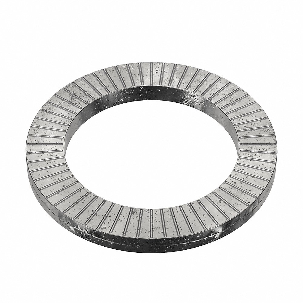 NORD-LOCK 2885 Wedge Lock Washer, Steel, 2-1/4 Inch Size, 0.28 Inch Thickness | CG8YJK 5UTF5