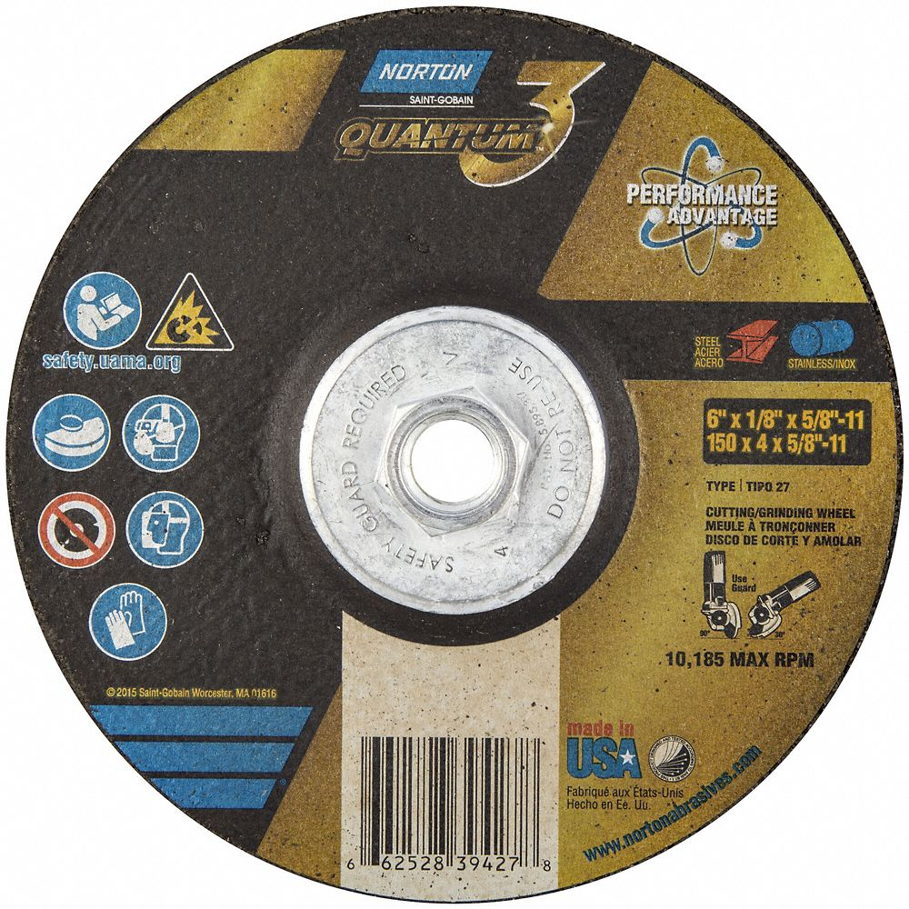 NORTON Depressed Center Wheels