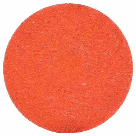 NORTON ABRASIVES 66261043389 Quick-Change Disc, Ts, 3 Inch Dia, Ceramic, 100 Grit, 3-Ply Wt Polyester | CT4DYP 804JA7
