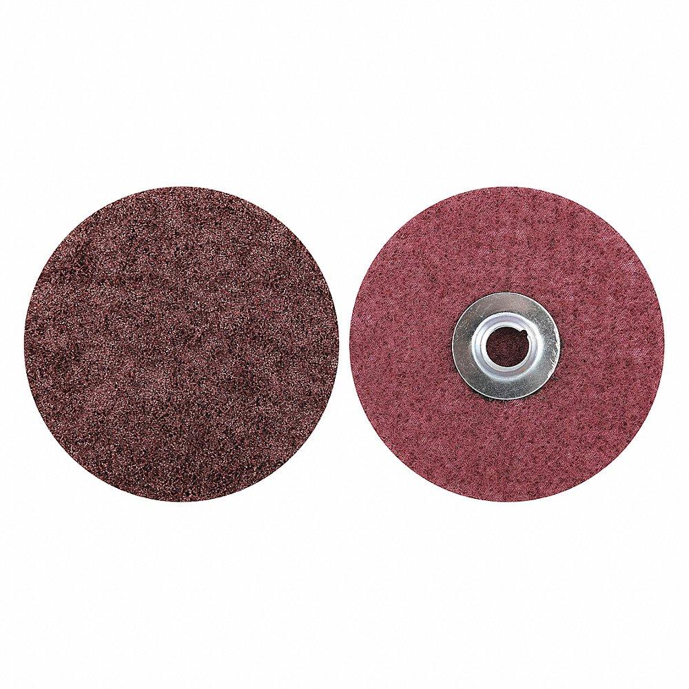 NORTON ABRASIVES 66261170062 Quick Change Disc, 4 1/2 Inch Dia., 100 Grit, Medium, Ceramic Alumina, Non-Woven | CJ3CKY 54YM29