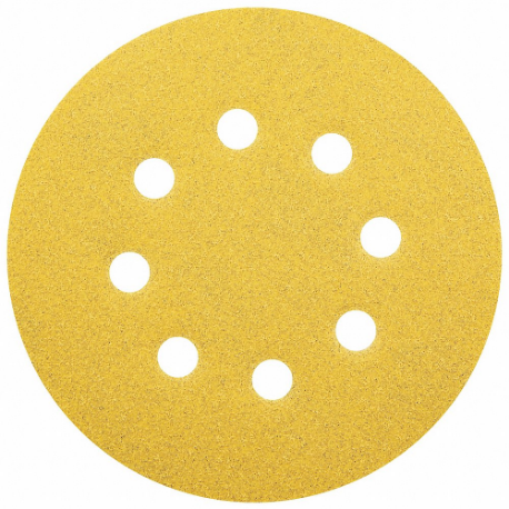 NORTON ABRASIVES 66261183917 Hook-and-Loop Sanding Disc, 5 Inch Dia, 6 Hole, Aluminum Oxide, P100 Grit, C Wt Paper | CT4EJX 794LD0