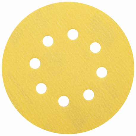 NORTON ABRASIVES 66261183934 Hook-and-Loop Sanding Disc, 5 Inch Dia, 6 Hole, Aluminum Oxide, P220 Grit, C Wt Paper | CT4EJY 794LC9