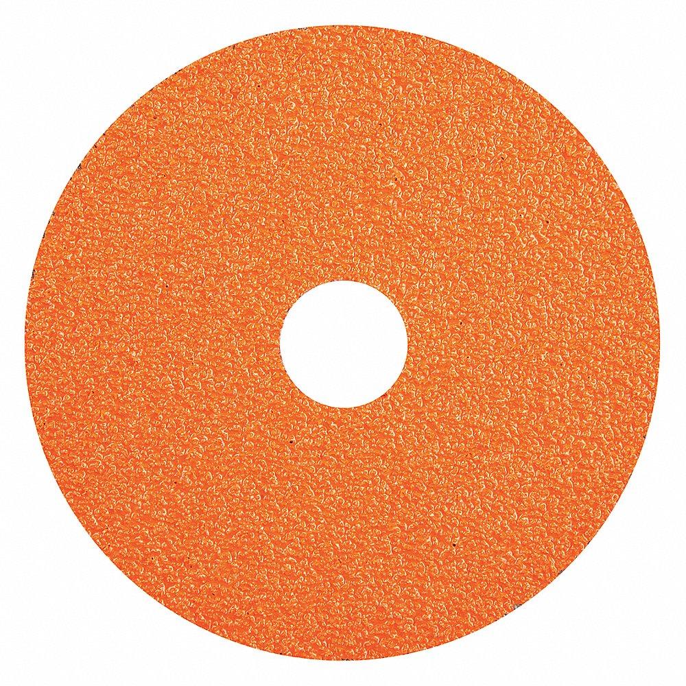 NORTON ABRASIVES 69957370193 Fiber Disc, 4 1/2 Inch Dia., 36 Abrasive Grit, Extra Coarse, Fiber, No Backing | CJ2DWR 54YM03