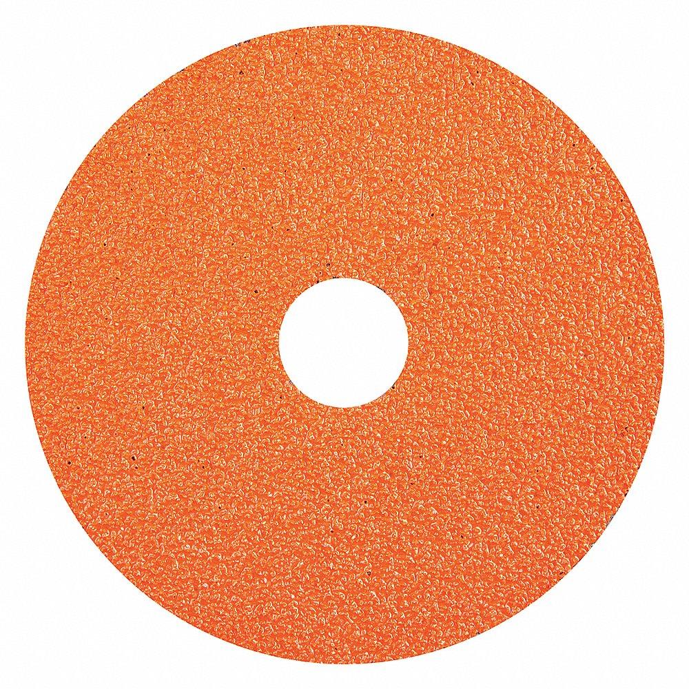 NORTON ABRASIVES 69957370194 Fiber Disc, 4 1/2 Inch Dia., 50 Abrasive Grit, Coarse, Fiber, No Backing, Ceramic | CJ2DWV 54YM04