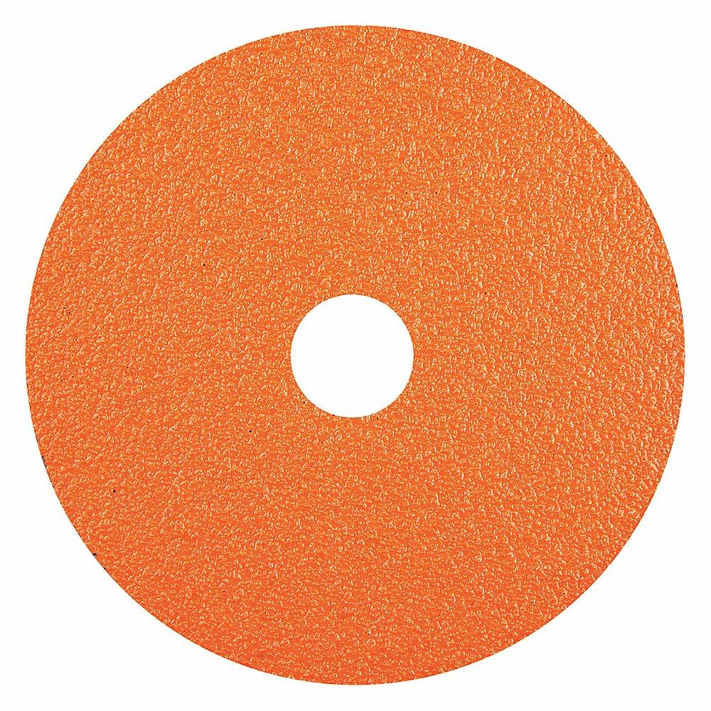 NORTON ABRASIVES 69957370200 Fiber Disc, 5 Inch Dia., 80 Abrasive Grit, Coarse, Fiber, No Backing | CJ2DUK 54YM10