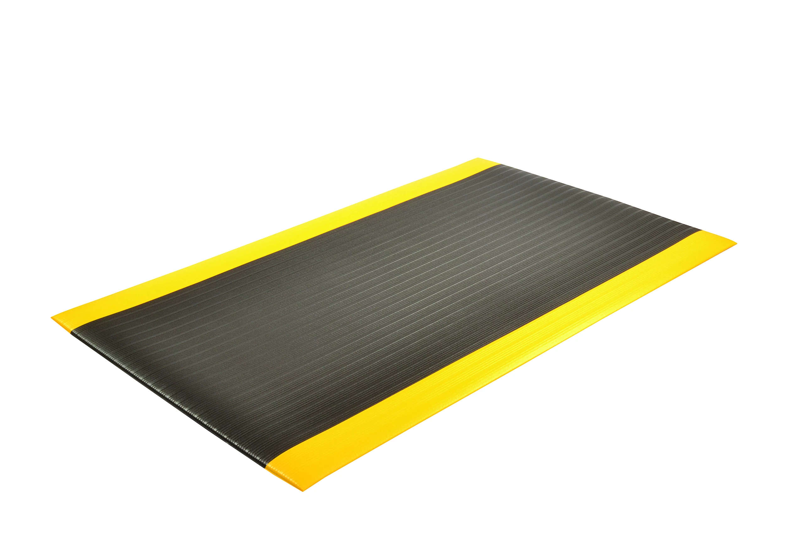 NOTRAX 410S0335BY Dry Area Matting, Black/Yellow, 91 cm x 150 cm Size | AD2RUQ 3TRR9
