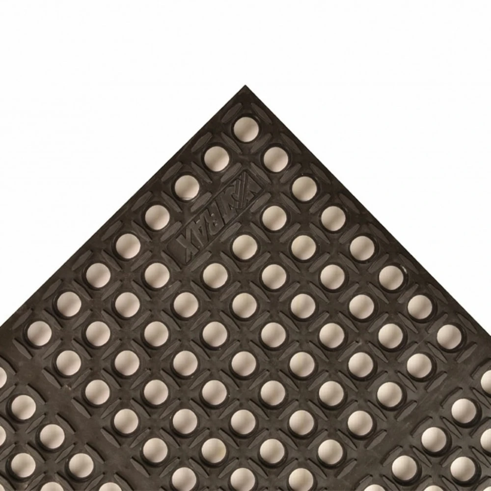NOTRAX 543S0035BL Antifatigue Mat Black 5 x 3 Feet Drainage Holes | AF8FEA 25PK62