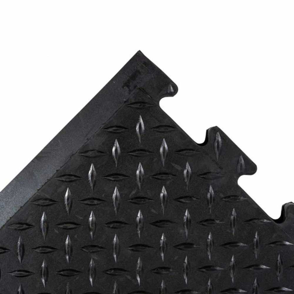 NOTRAX 545S3631BL Anti-fatigue Mat 3 Feet x 31 Inch Black Rubber | AD2VAR 3UM41