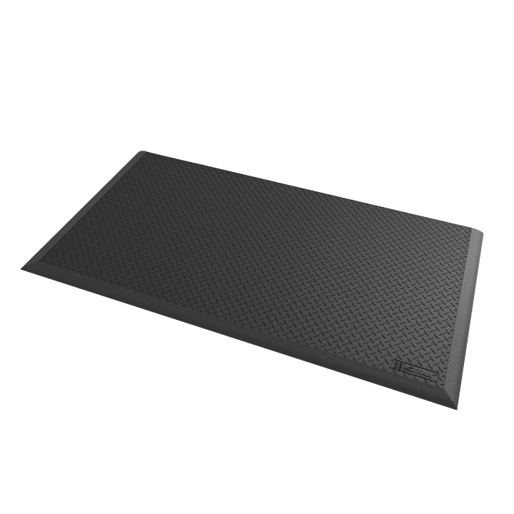 NOTRAX 546S3864BL Dry Area Matting, Black, 3 Border, 97 cm x 163 cm Size | CF4JFP