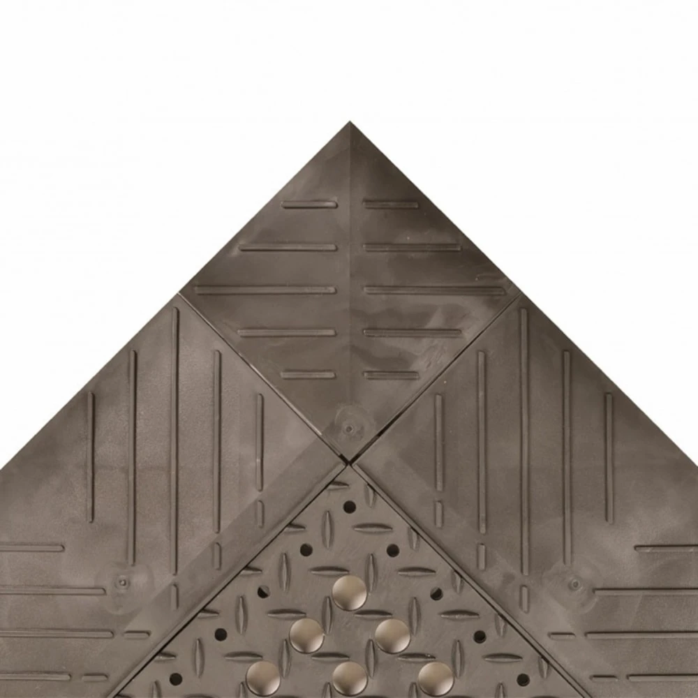 NOTRAX 620S3060BL Mat Antifatigue Recycled 30 x 60 3 Ramps | AC9XHT 3LCY6