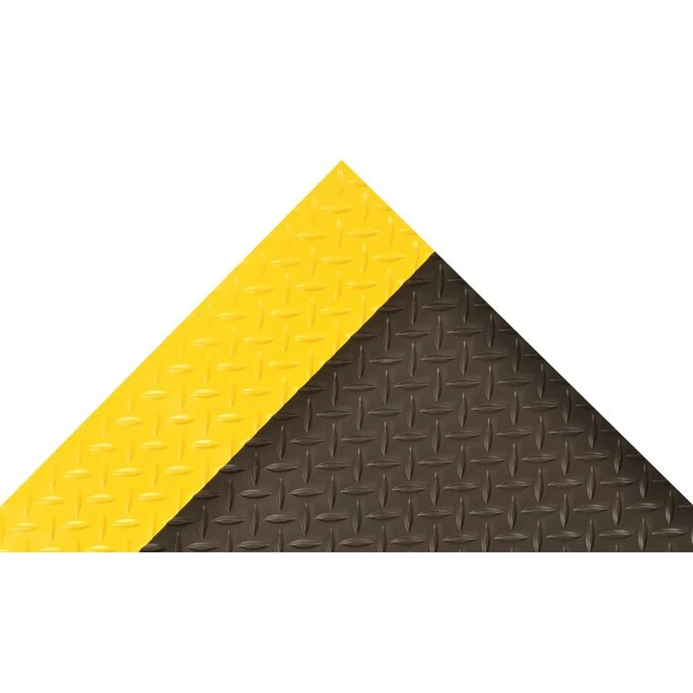 NOTRAX 831C0036BY Industrial Matting, Black/Yellow, 91 cm Per Linear Meter Size | CF4KPQ