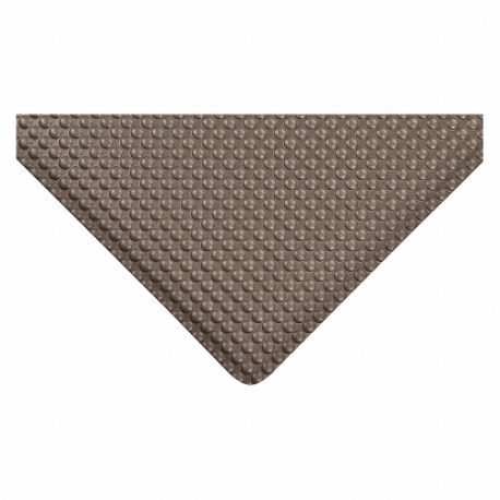 NOTRAX 982S0035BL Antifatigue Mat, Bubble, 3 Ft X 5 Ft, 1 Inch ThickBlack, Vinyl Over PVC Foam, Beveled Edge | CT4FDT 414X02